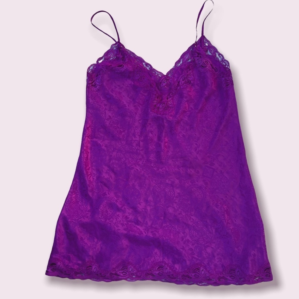 Vintage Victoria’s Secret gold tag slip dress